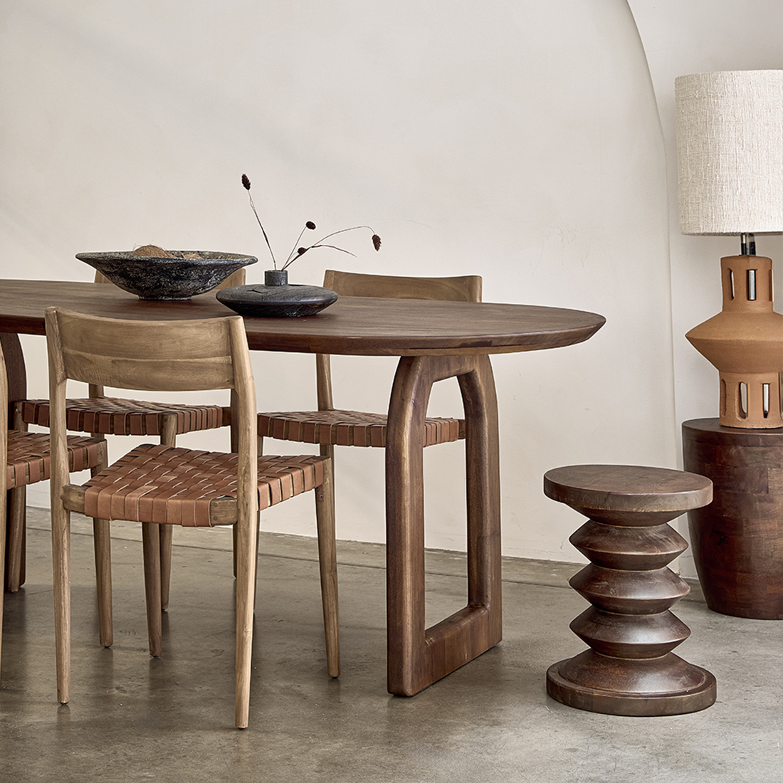 Eettafel Jeidano Mangohout - Afbeelding 6