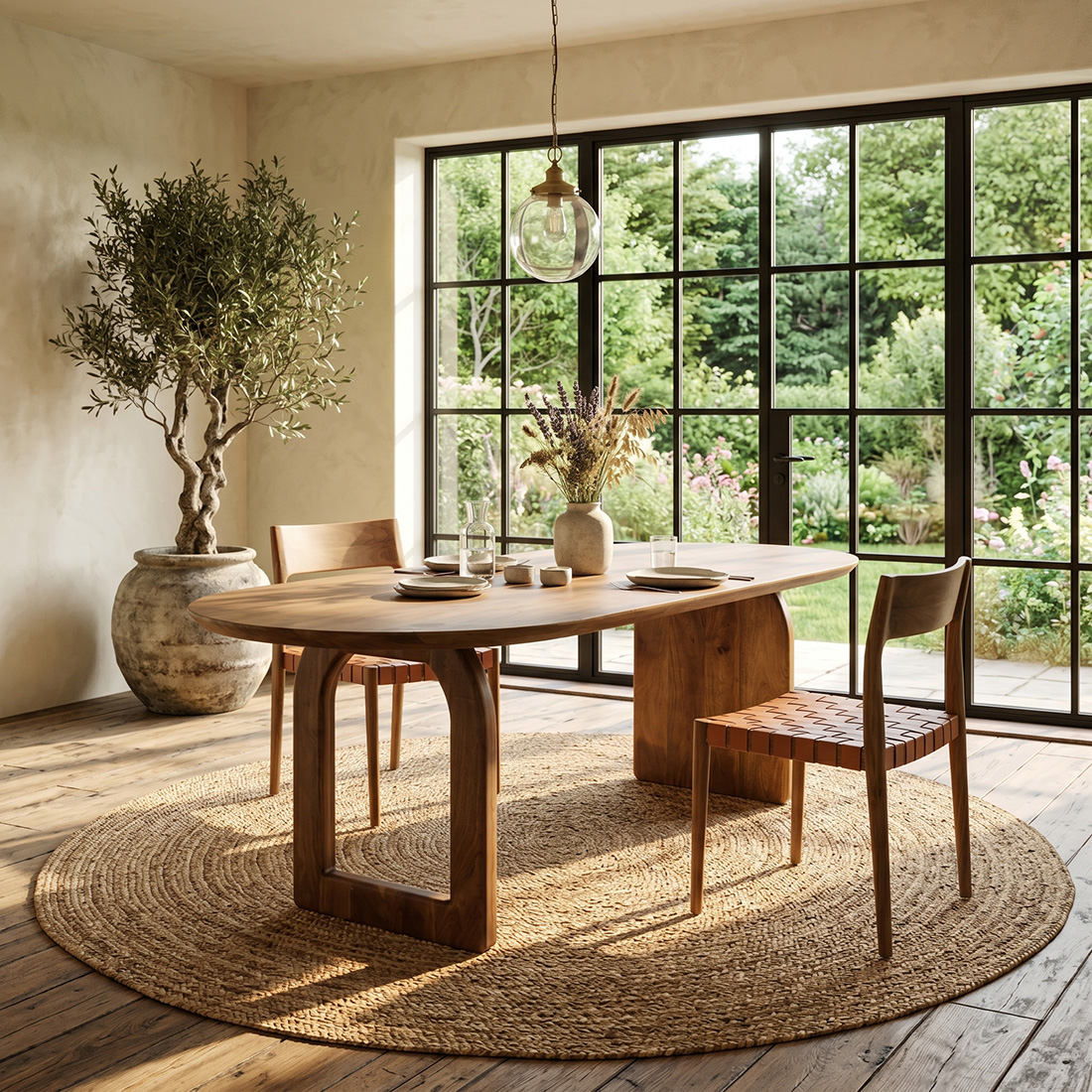 Eettafel Zaardon Mangohout - Afbeelding 11