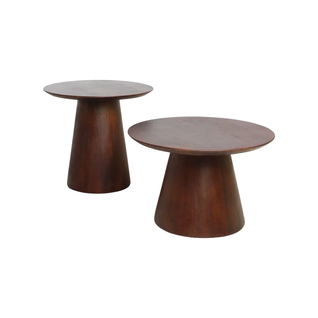 Bijzettafel Miami Mangohout 50 cm - Afbeelding 9