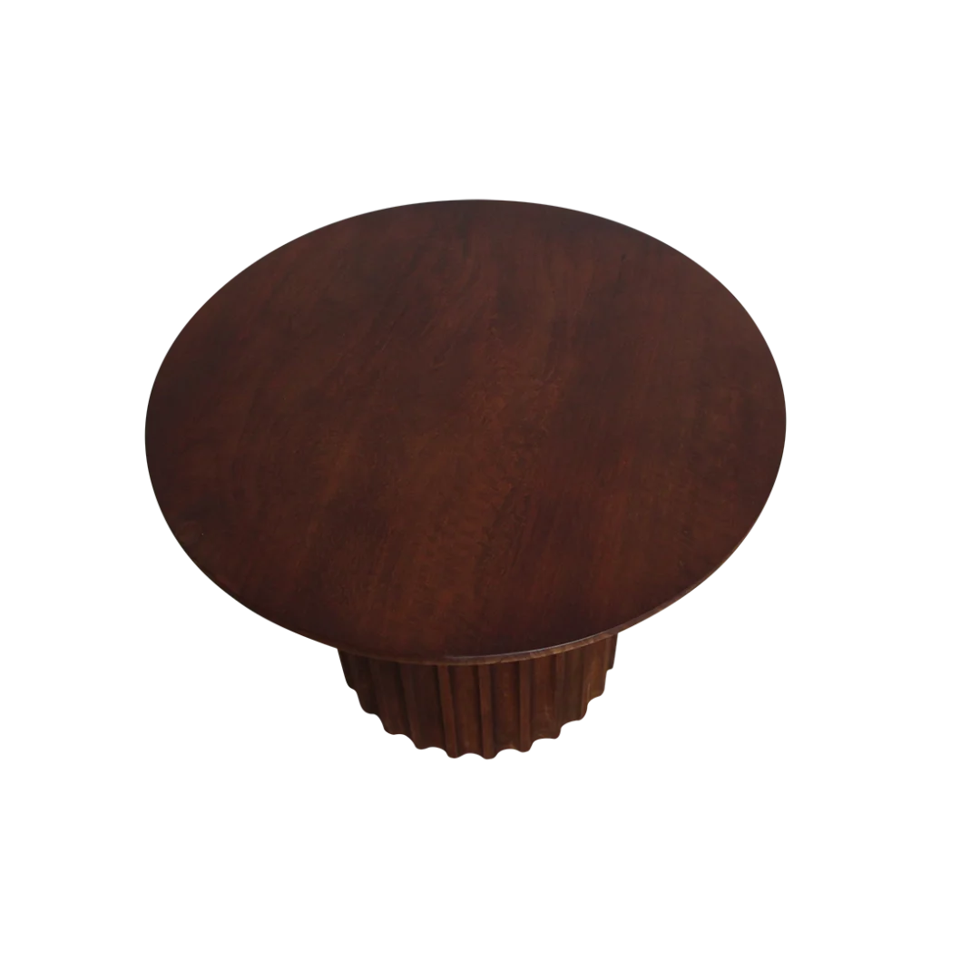 Bijzettafel Pondia Mangohout 55 cm - Afbeelding 5