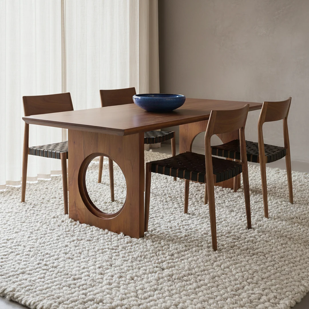 Eettafel Sossella Mangohout 180 cm - Afbeelding 5