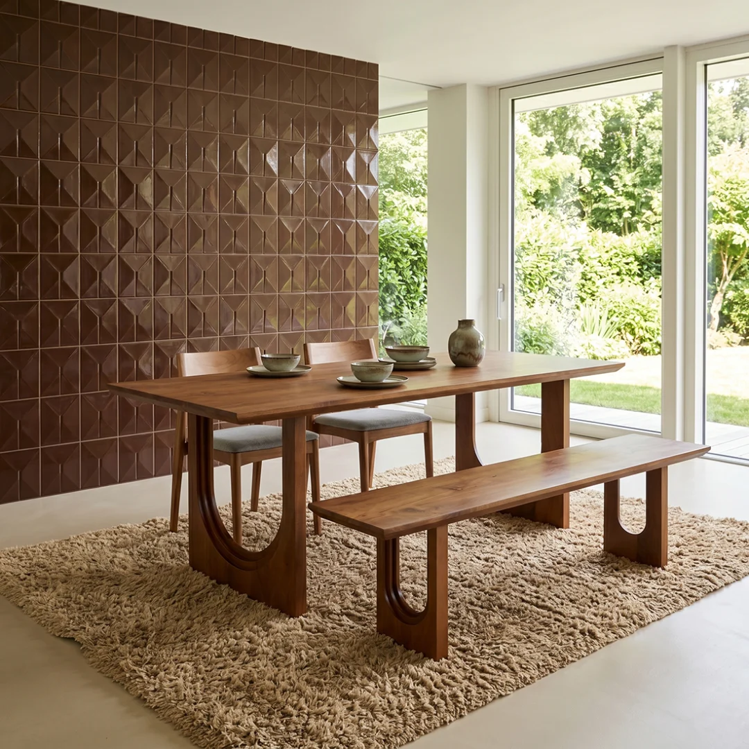 Eettafel Lieski Mangohout 240 cm - Afbeelding 4