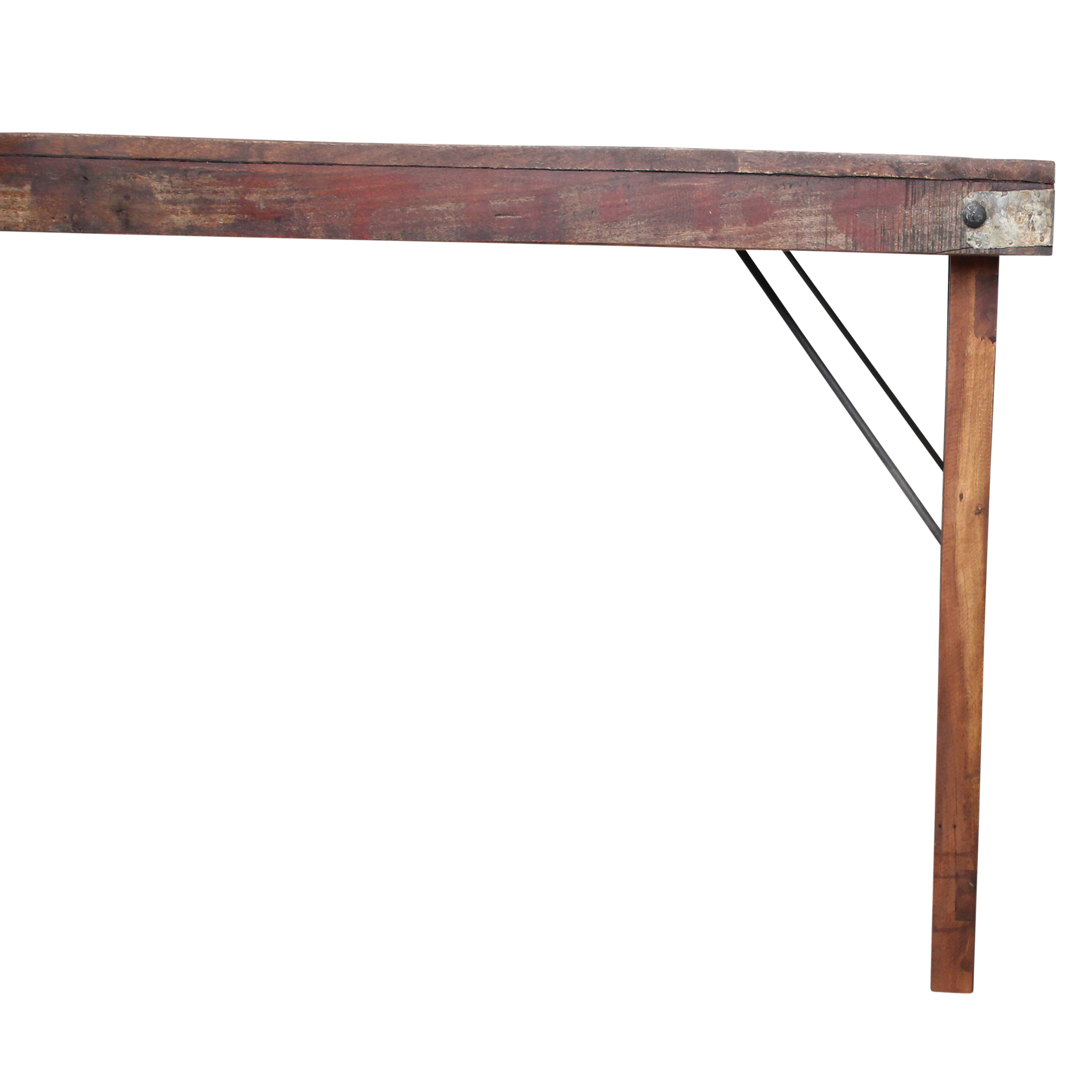 Eettafel Flovia Hout 165x75 cm - Afbeelding 8