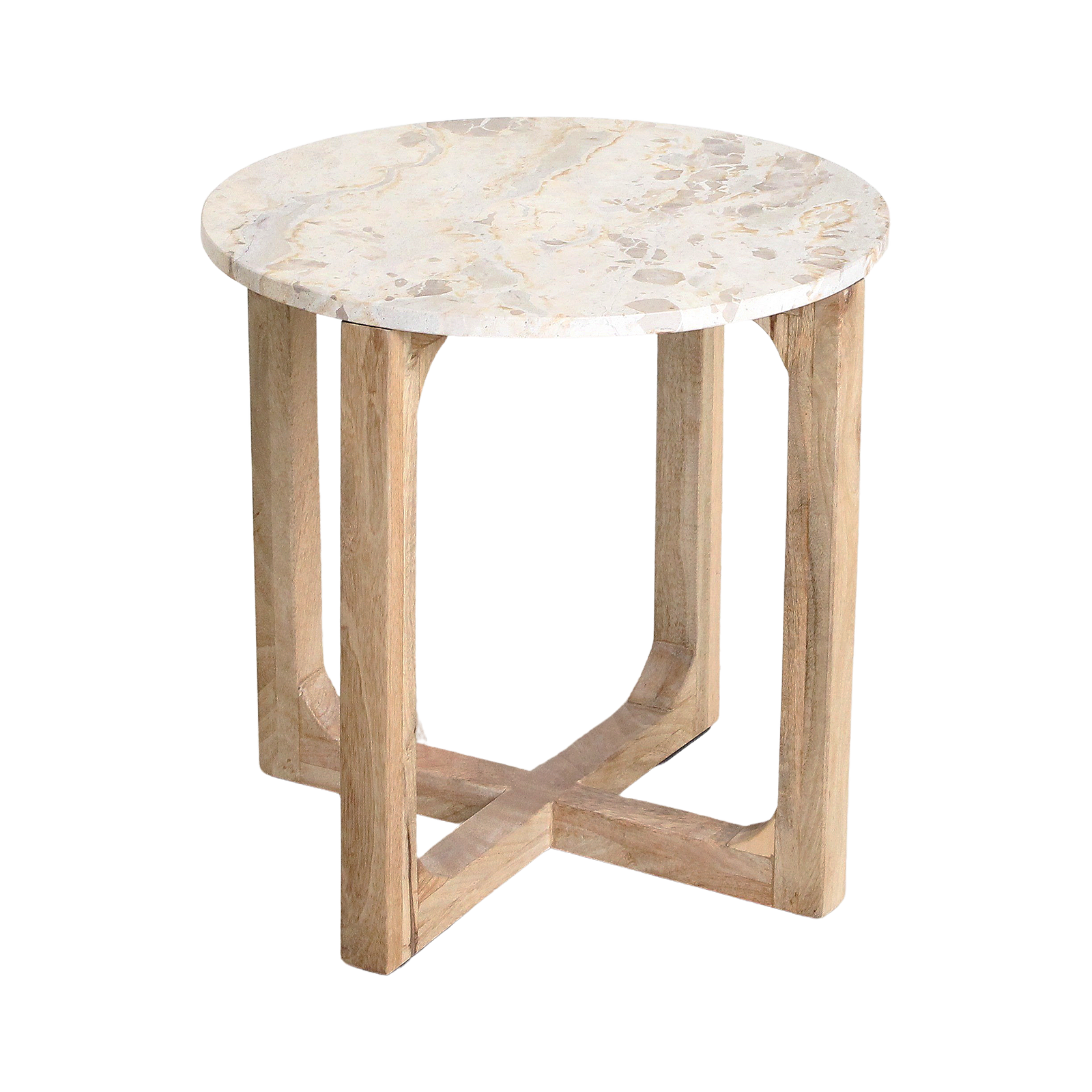 Bijzettafel Taarik Mangohout 50 cm