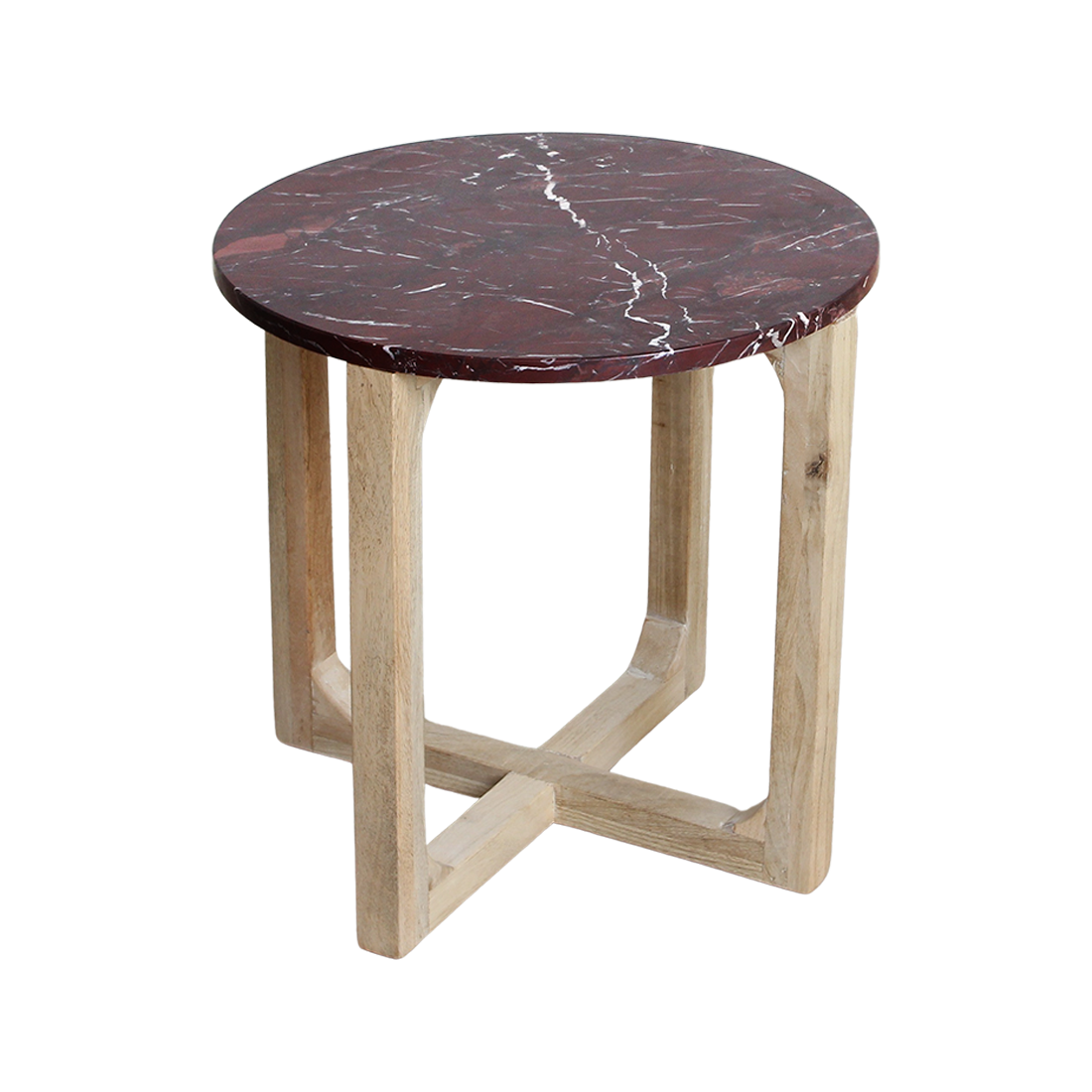 Bijzettafel Dodel Mangohout 50 cm
