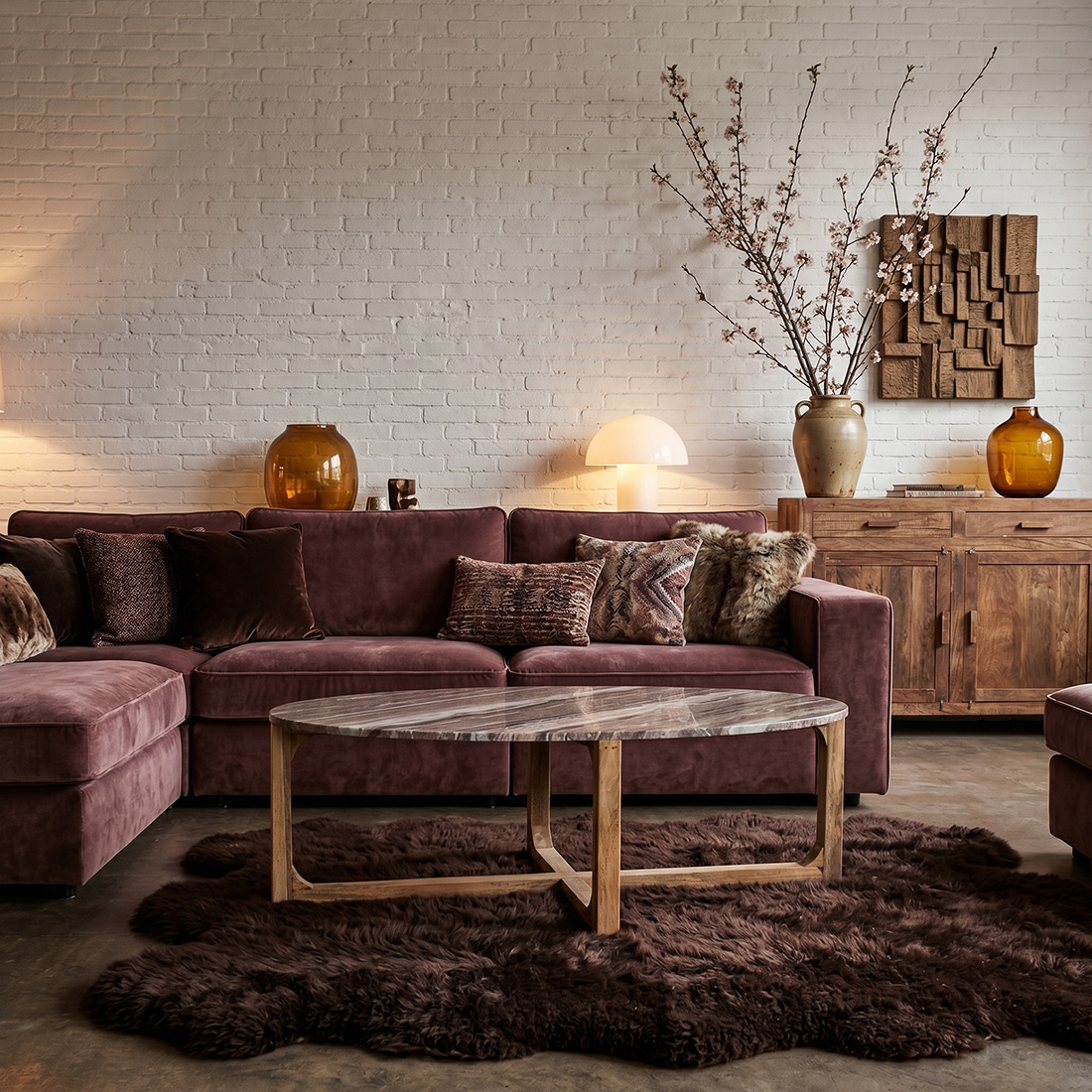 Salontafel Laundel Marmer 60 cm - Afbeelding 4