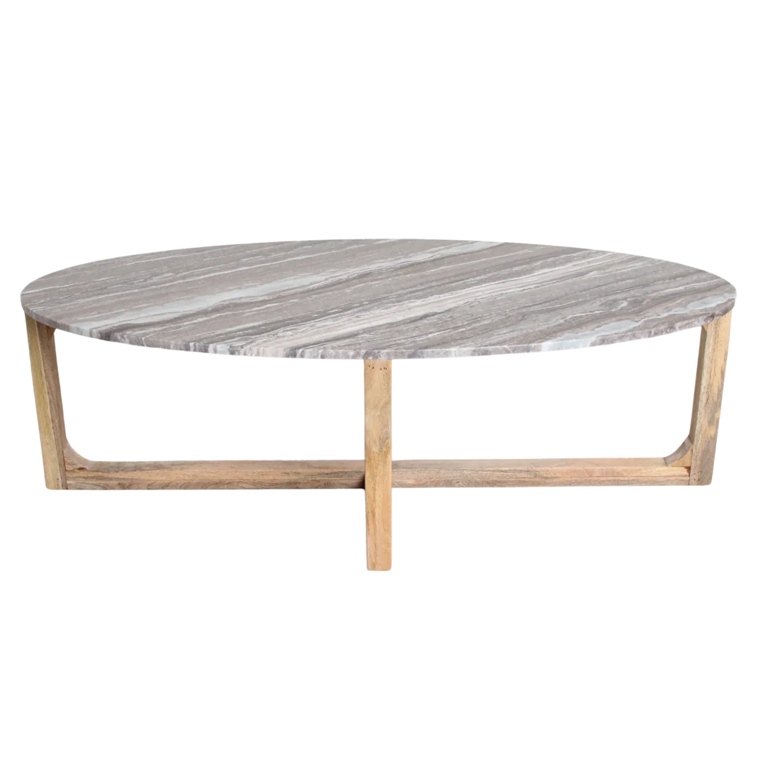 Salontafel Laundel Marmer 60 cm - Afbeelding 5