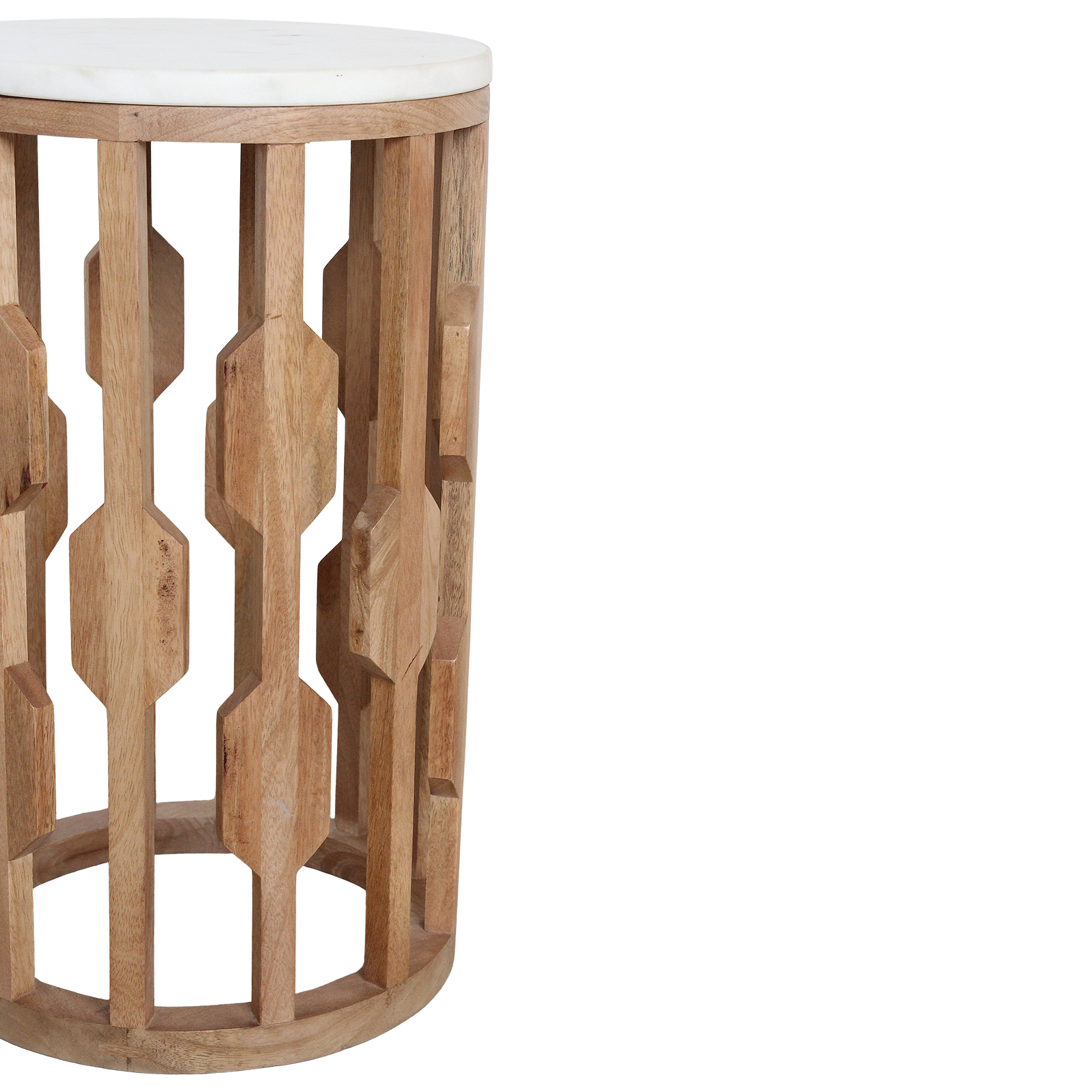 Bijzettafel Vultan Mangohout - Afbeelding 7