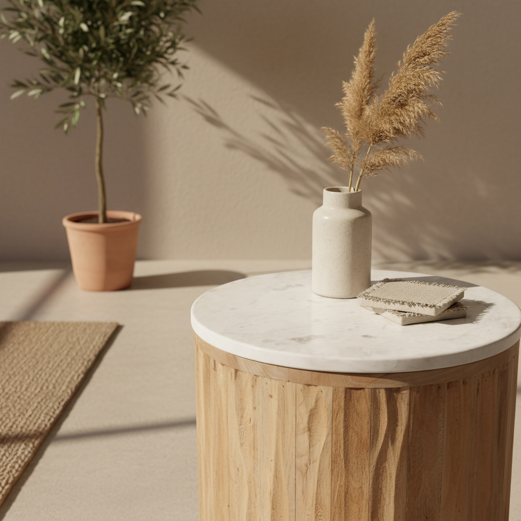 Bijzettafel Mavena Mangohout - Afbeelding 7