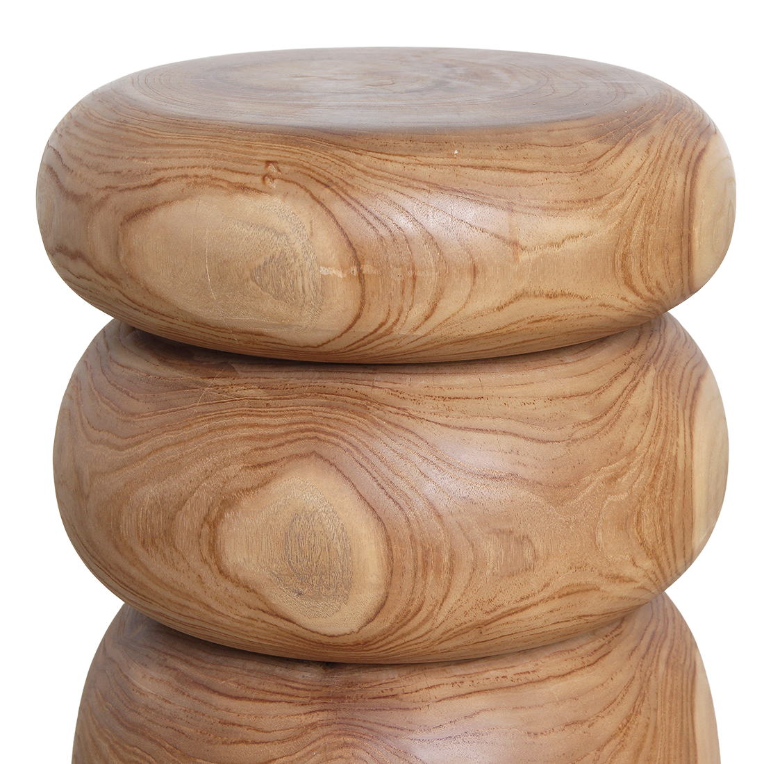 Kruk Fleillos Teak Beige - Afbeelding 5