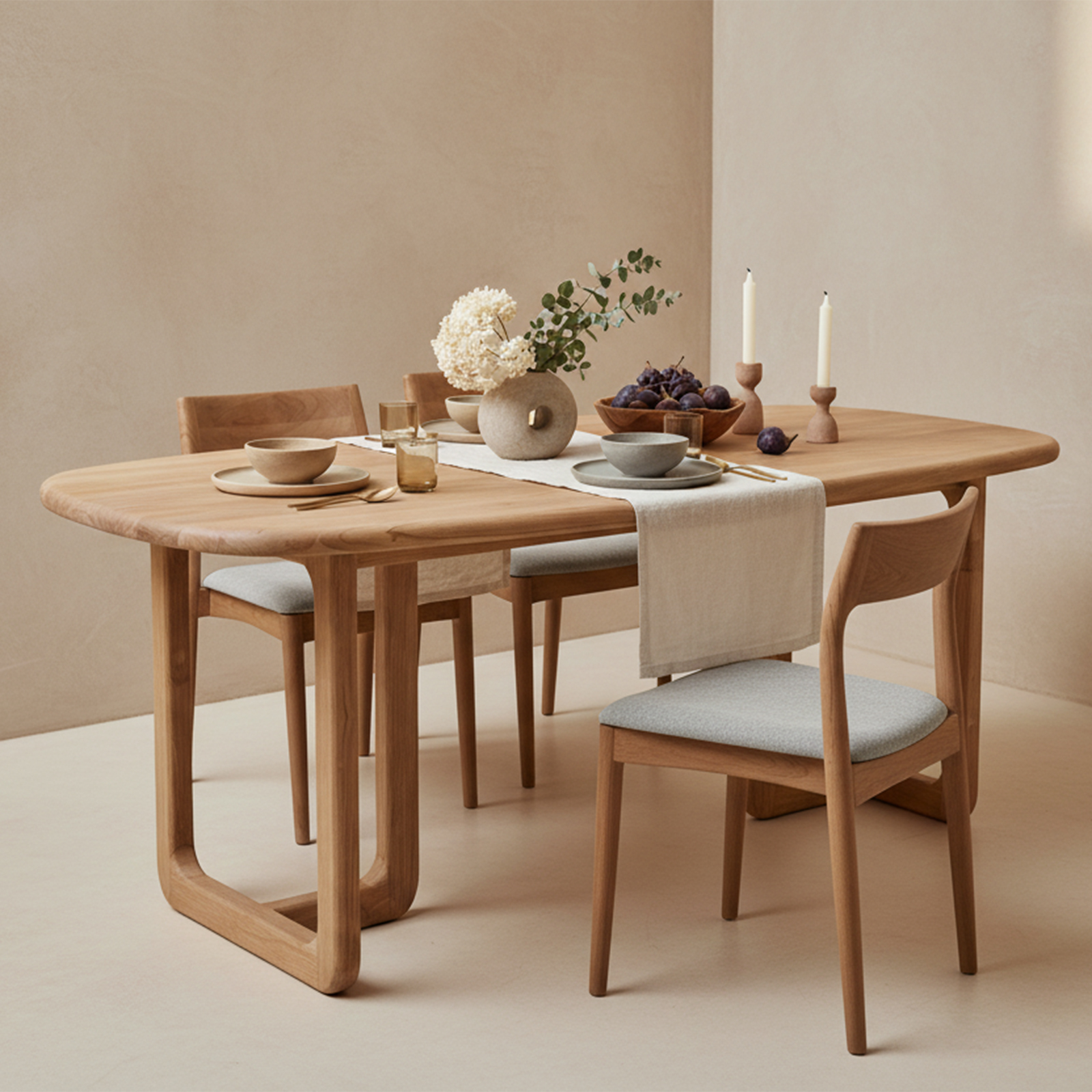 Eettafel Deiboro Teak 200 cm - Afbeelding 6