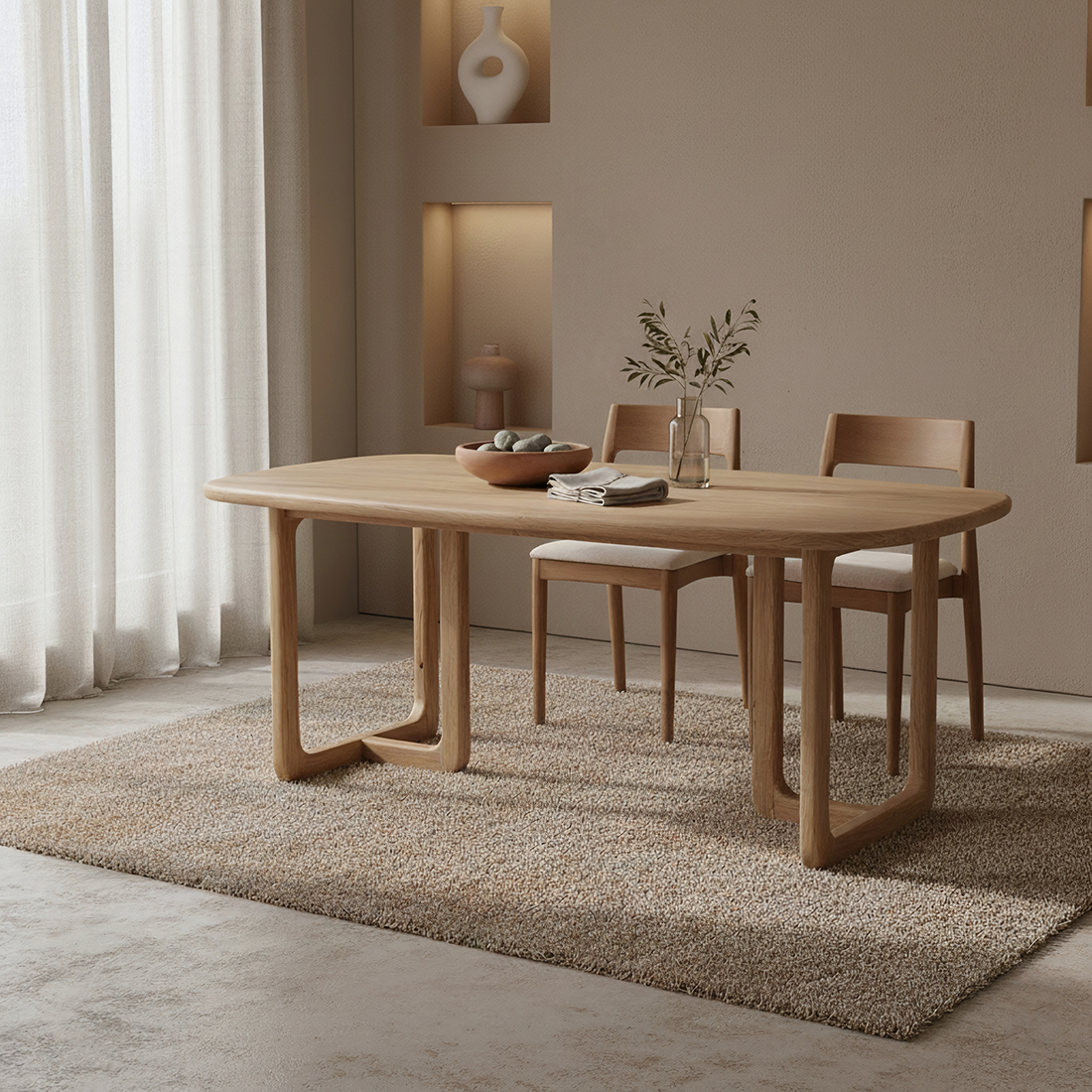 Eettafel Sieskira Teak 240 cm - Afbeelding 4