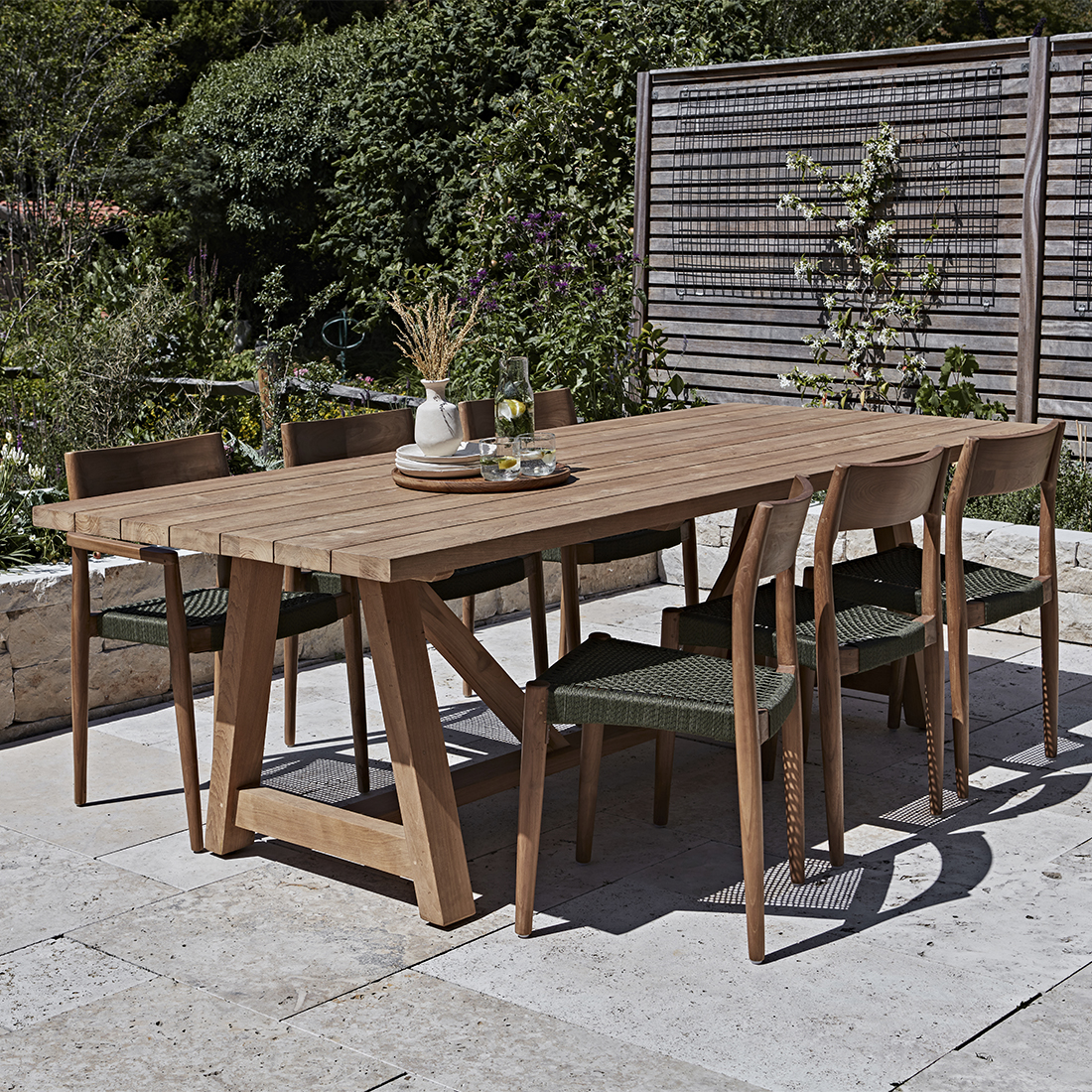 Tuintafel Toonna Hout 200 cm - Afbeelding 4