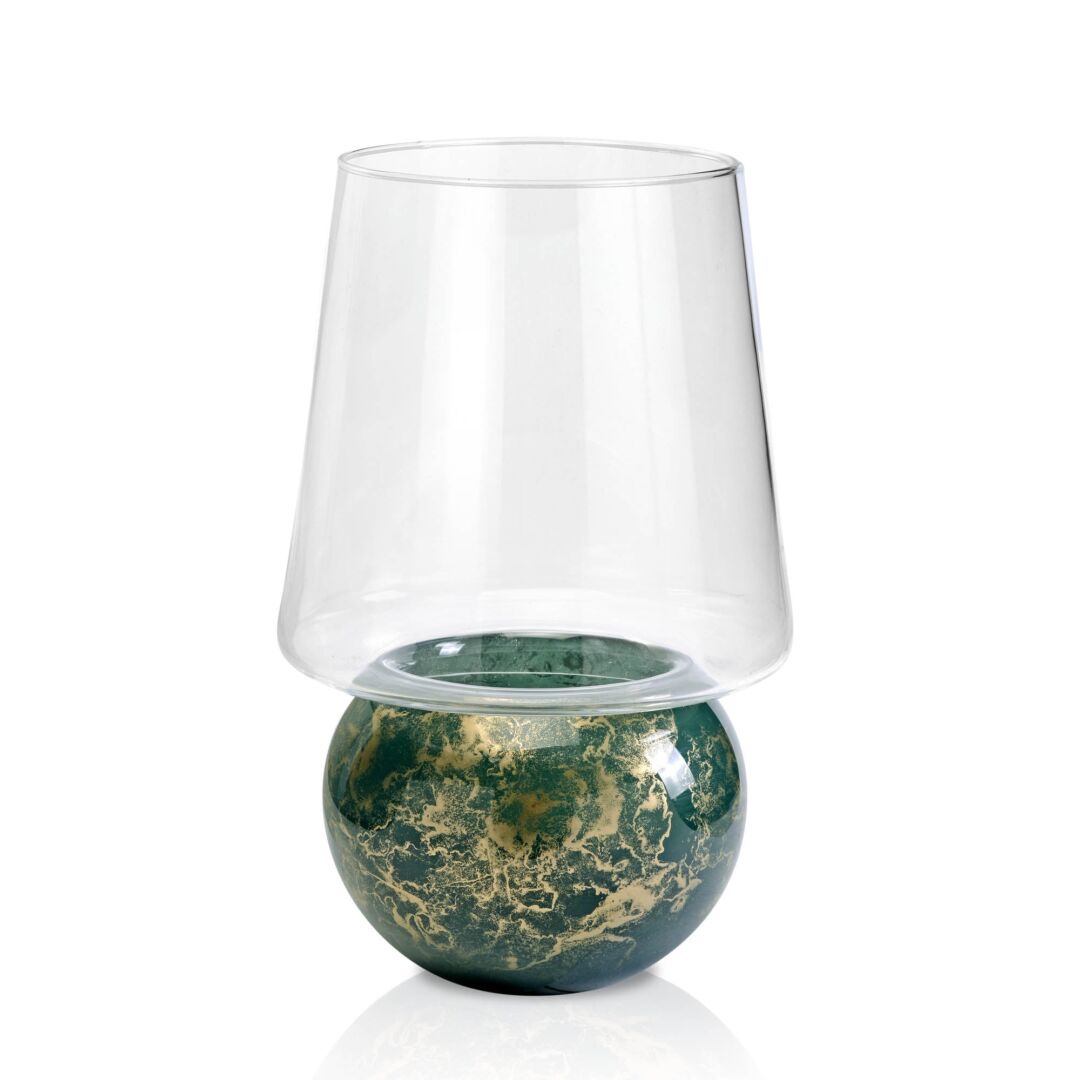 Geurkaars Zensum Glas Groen