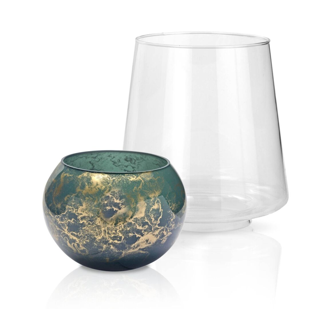 Geurkaars Zensum Glas Groen - Afbeelding 3