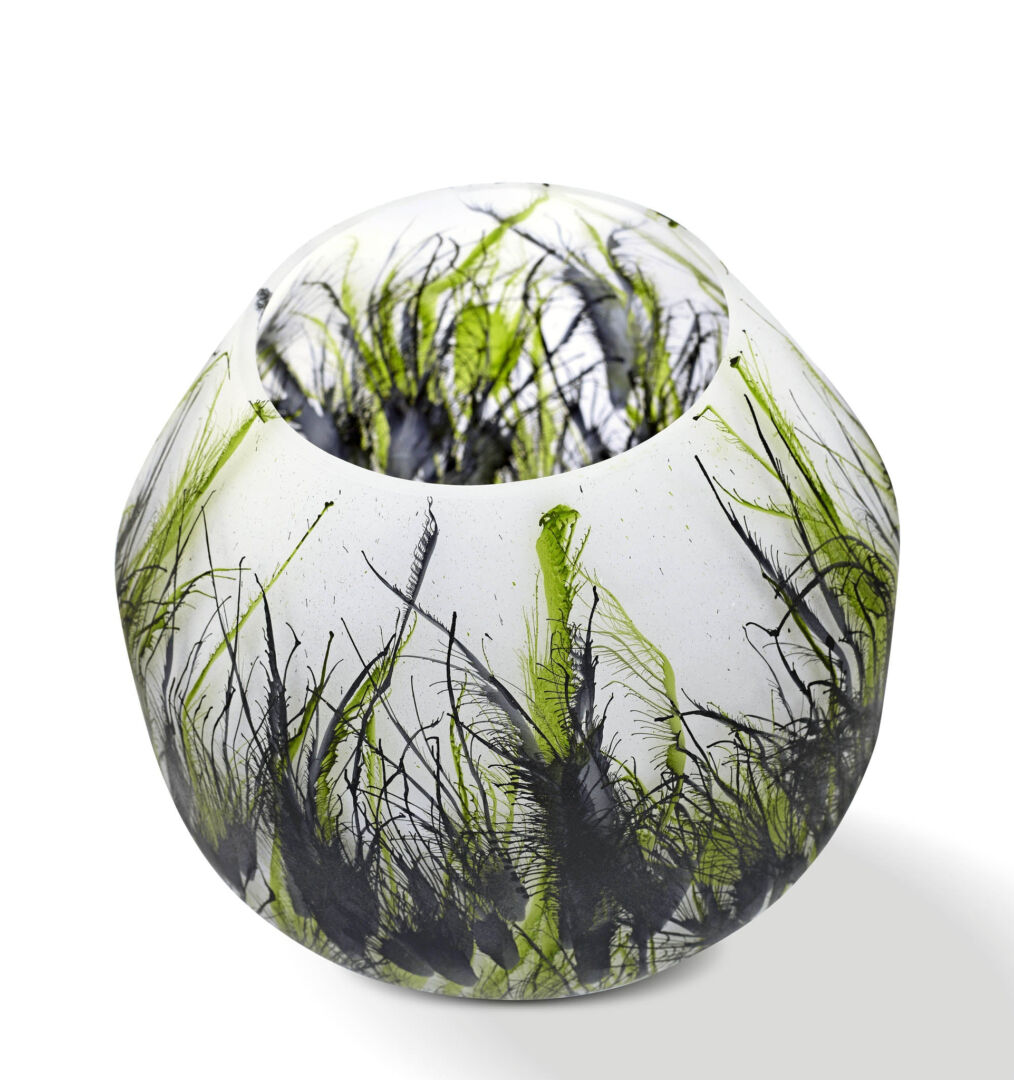 Vaas Goltena Glas Naturel H22 cm - Afbeelding 2