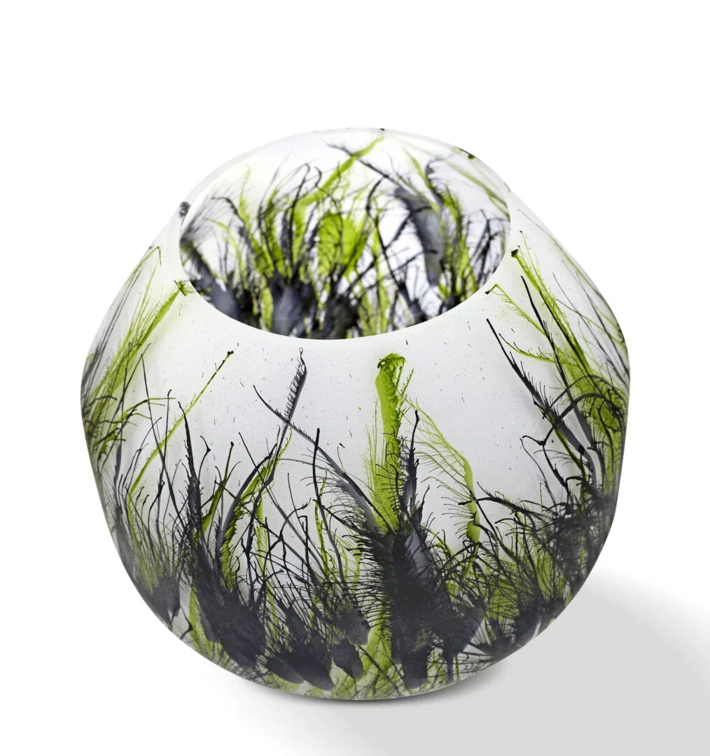 Vaas Goltena Glas Naturel H22 cm - Afbeelding 2