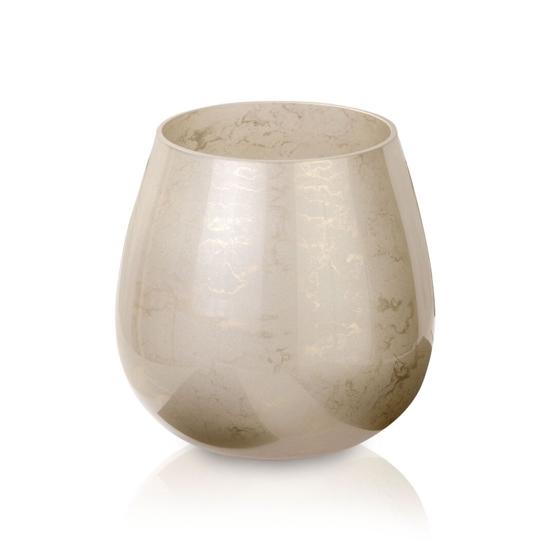Vaas Leentis Glas Beige H25 cm