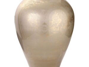 Vaas Vannes Glas Beige H27 cm