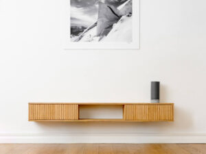 TV-meubel Hjorring Grijs 150 cm