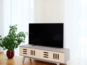 TV-meubel Steskand Wit 120 cm