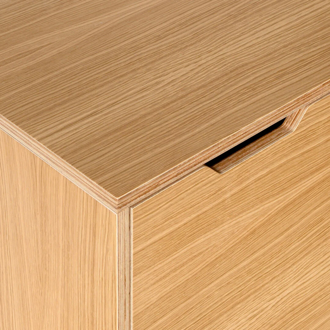 TV-meubel Hammol Zwart 150 cm - Afbeelding 2