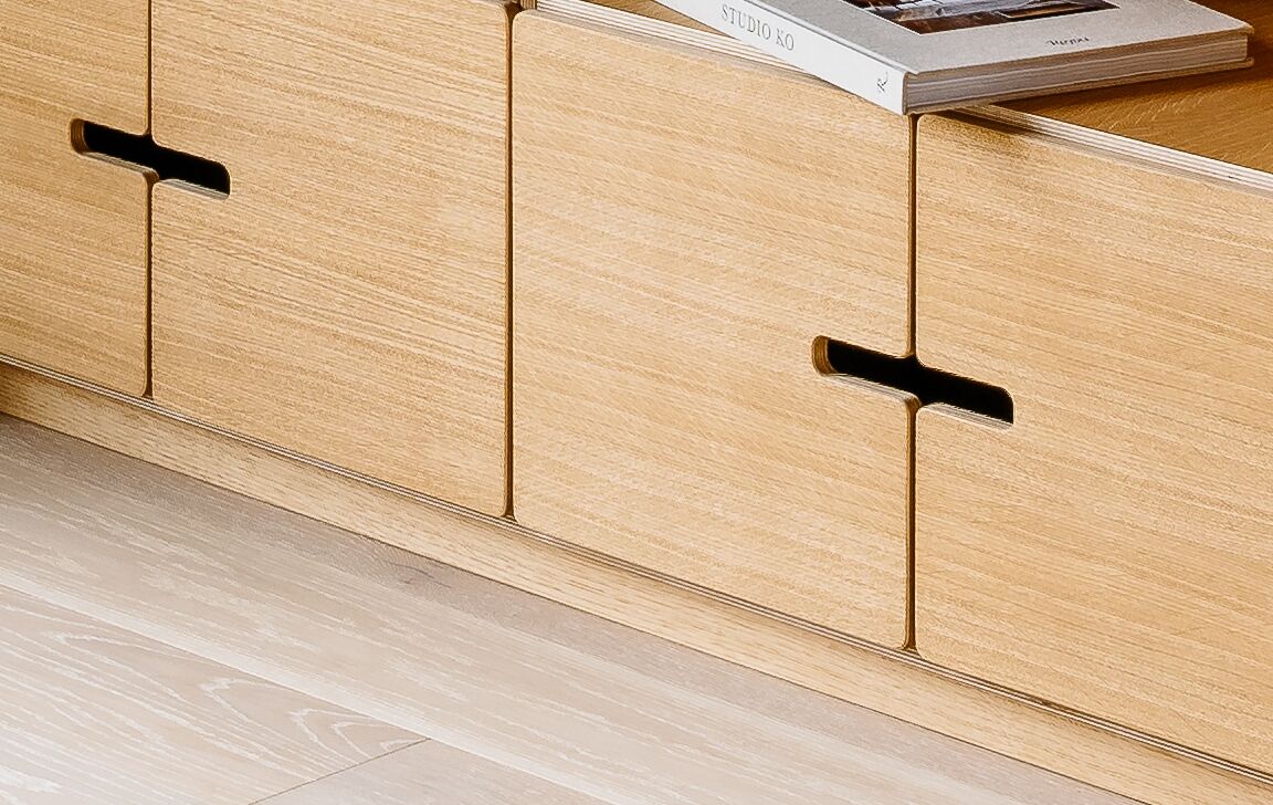 TV-meubel Troolvin Wit 145 cm