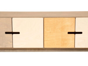 TV-meubel Saantonte Wit 145 cm