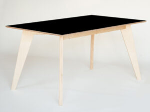 Eettafel Kleistero Zwart 190 cm