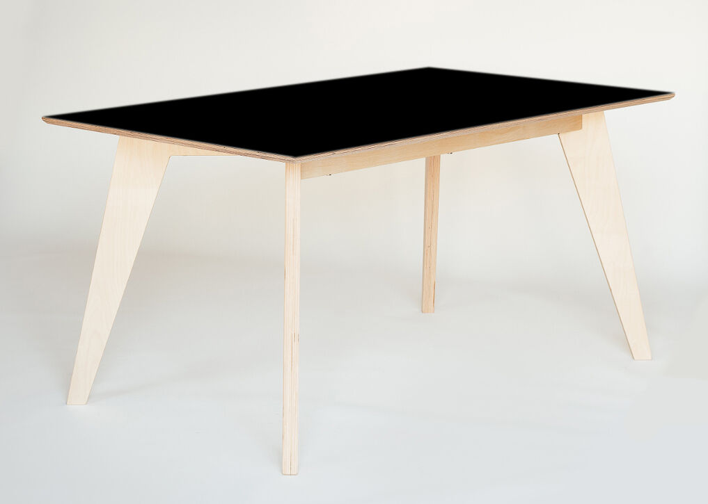 Eettafel Kleistero Zwart 190 cm