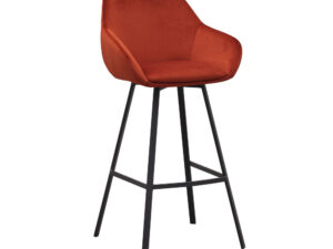 Barkruk Bralvello Velvet Koper