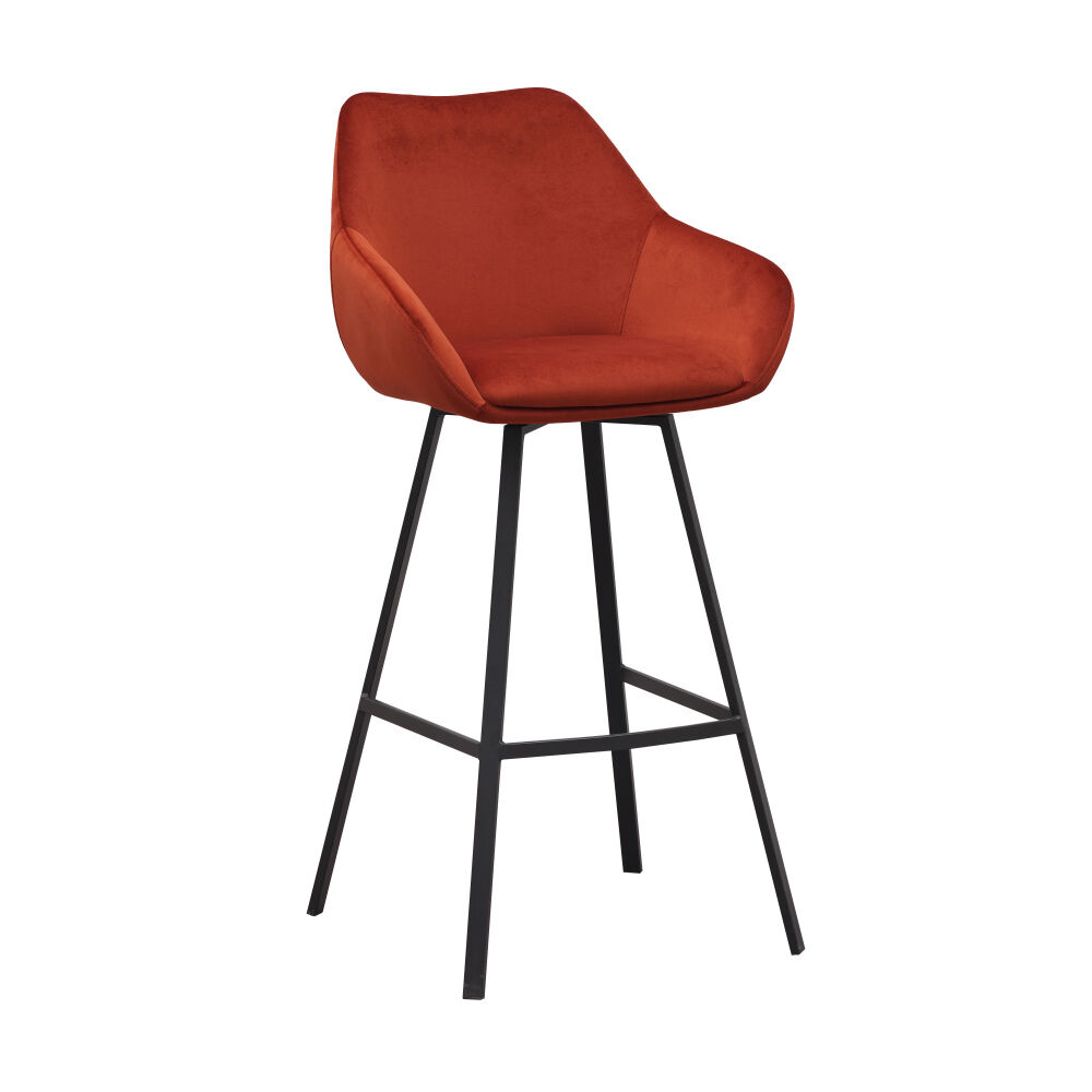 Barkruk Bralvello Velvet Koper