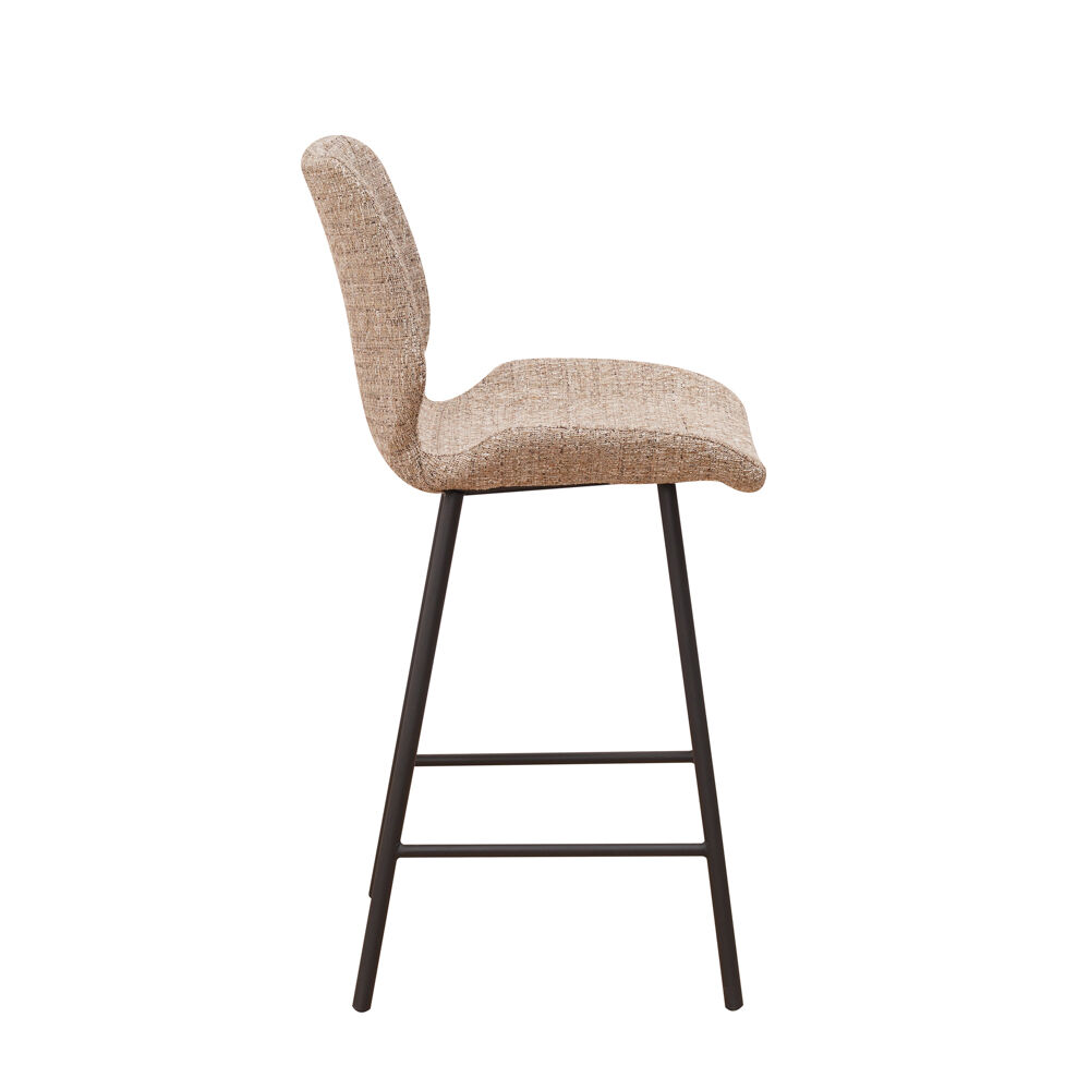 Barkruk Maustone Chenille Champagne - Afbeelding 3