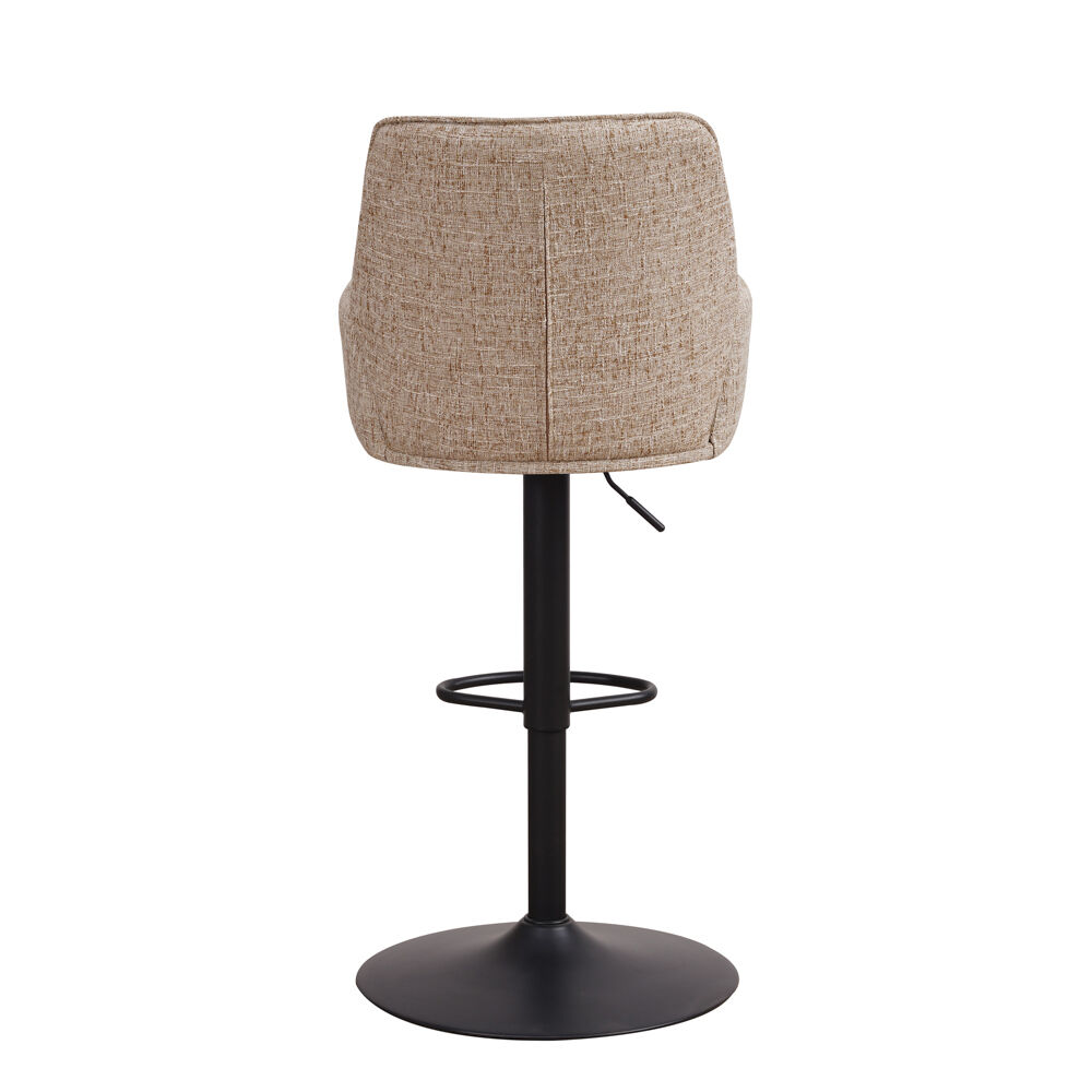 Barkruk Daassura Chenille Wit - Afbeelding 5