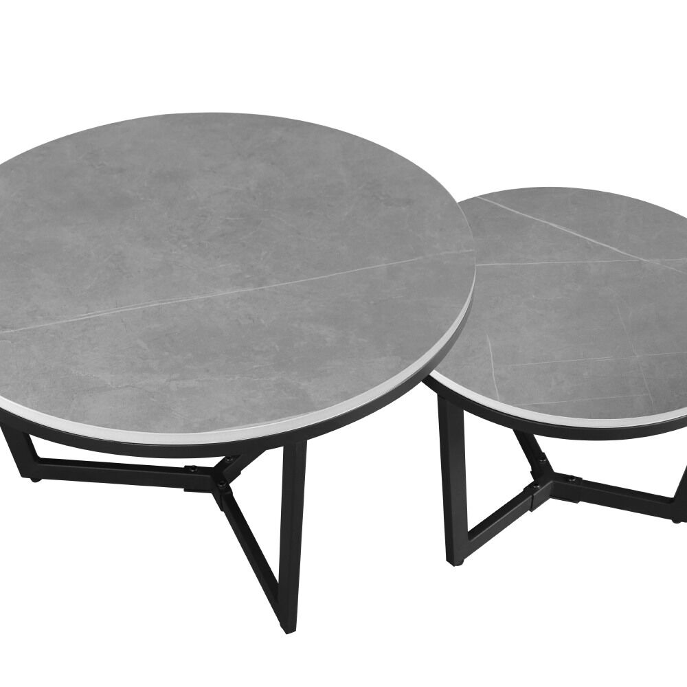 Salontafel Skoommes Grijs Ø68,5 cm - Afbeelding 3