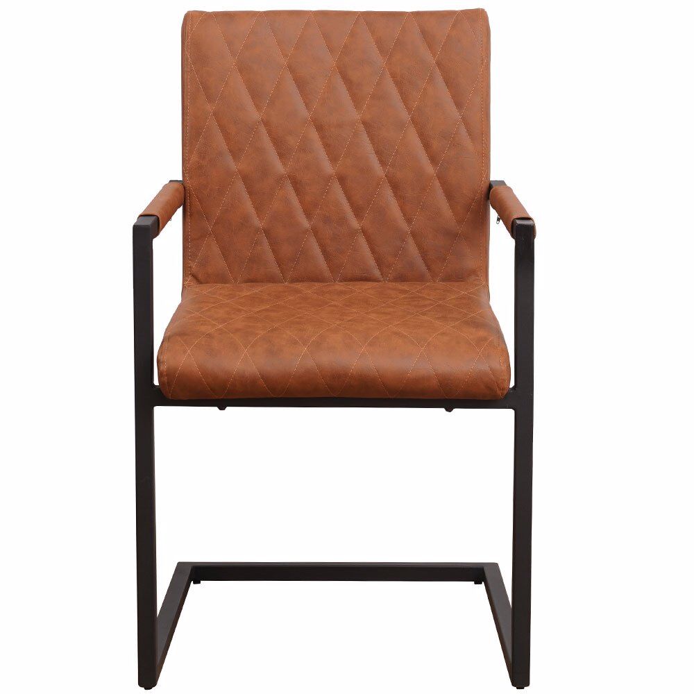 Stoel Jostira Cognac - Afbeelding 2
