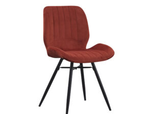 Stoel Narros Velvet Koper