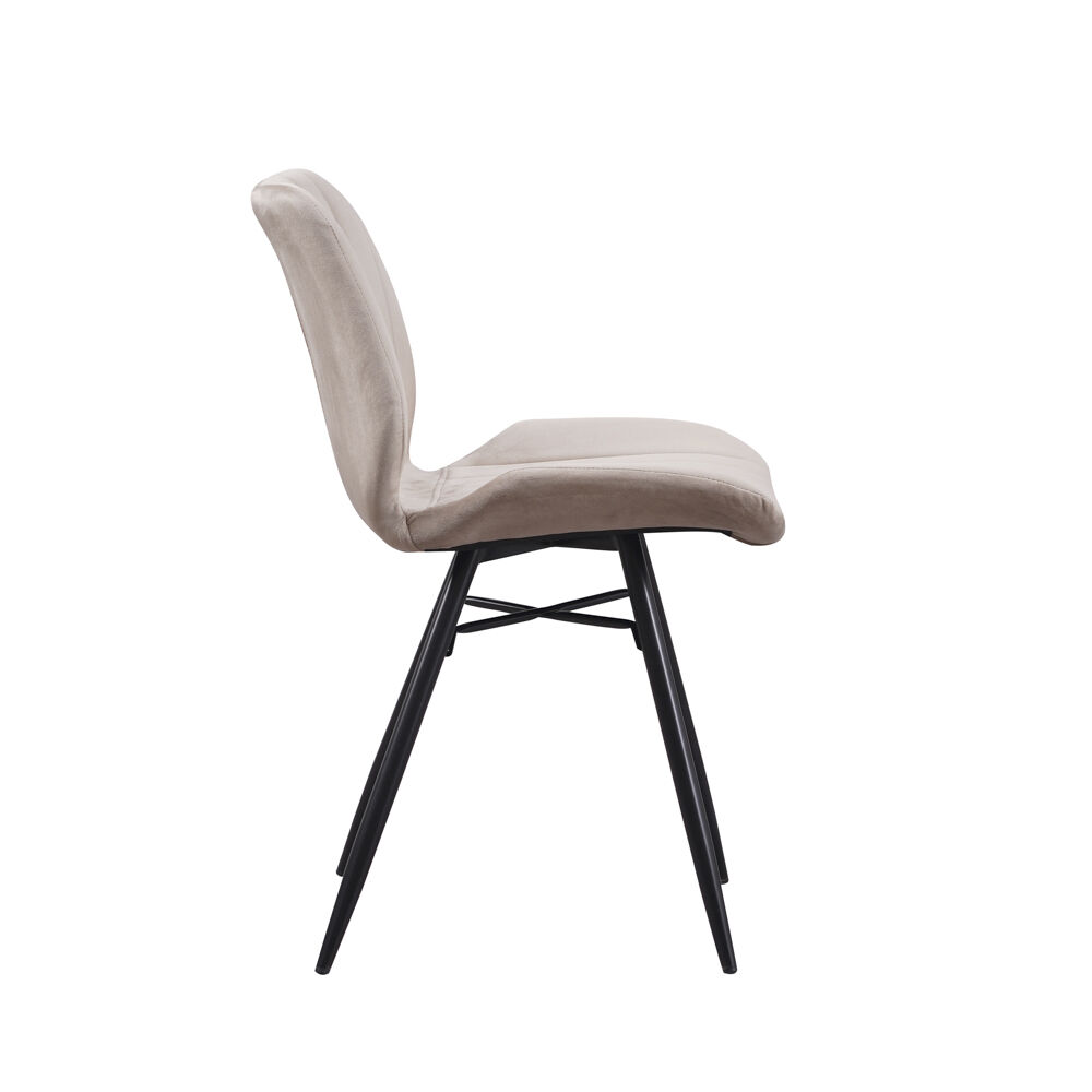 Stoel Steiral Velvet Beige - Afbeelding 2