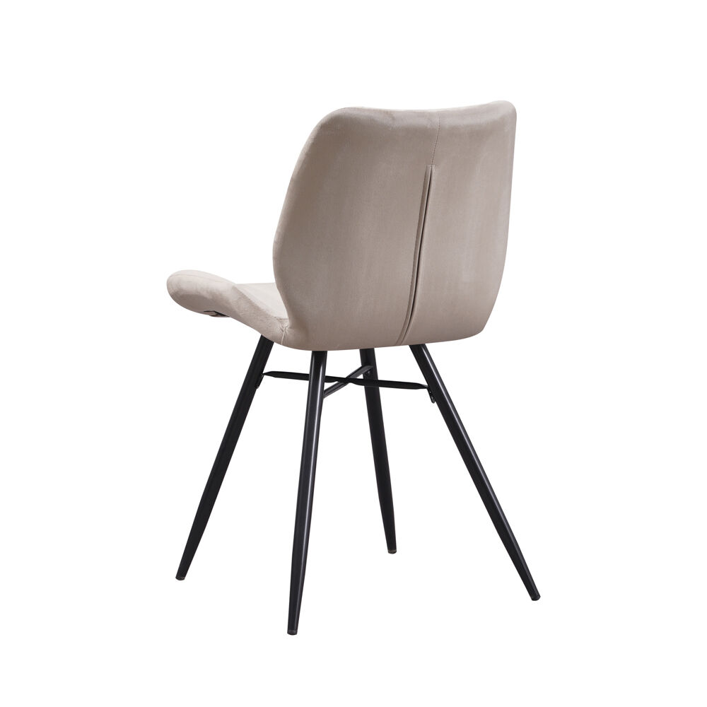 Stoel Steiral Velvet Beige - Afbeelding 3