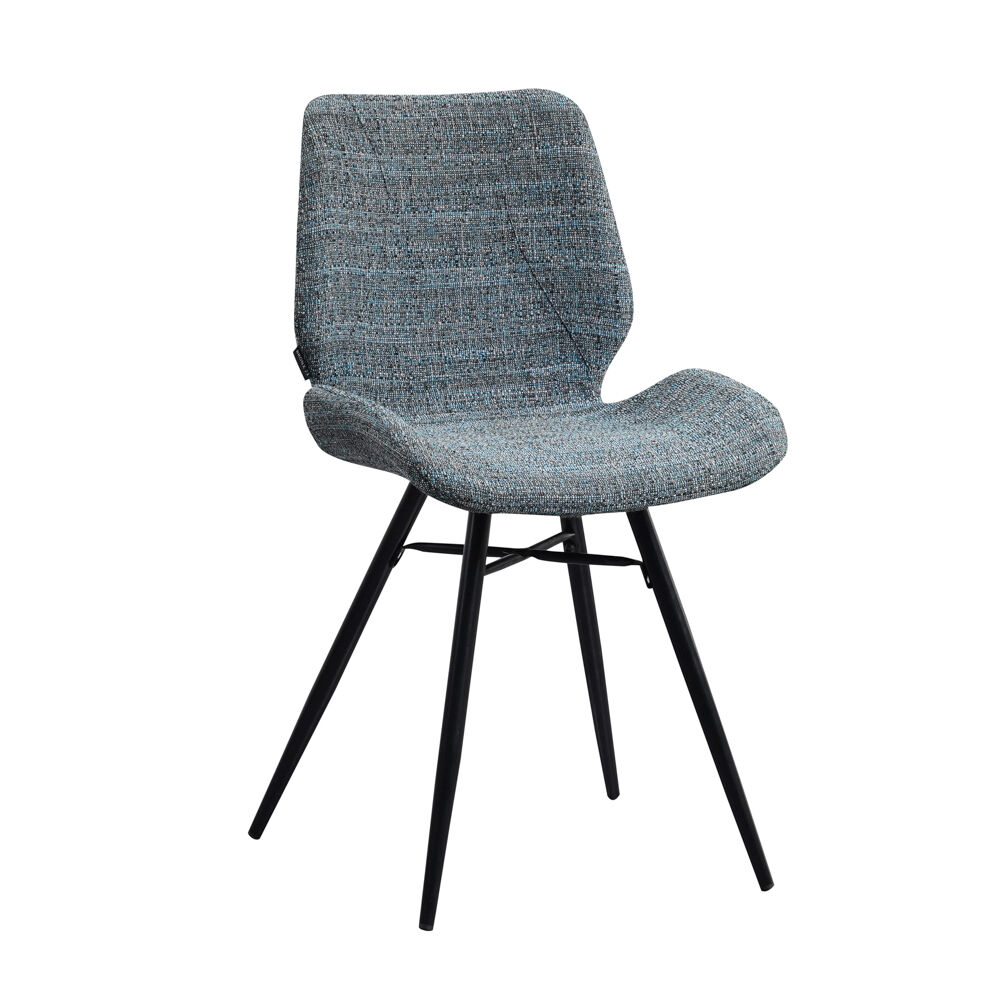 Stoel Bresine Chenille Blauw