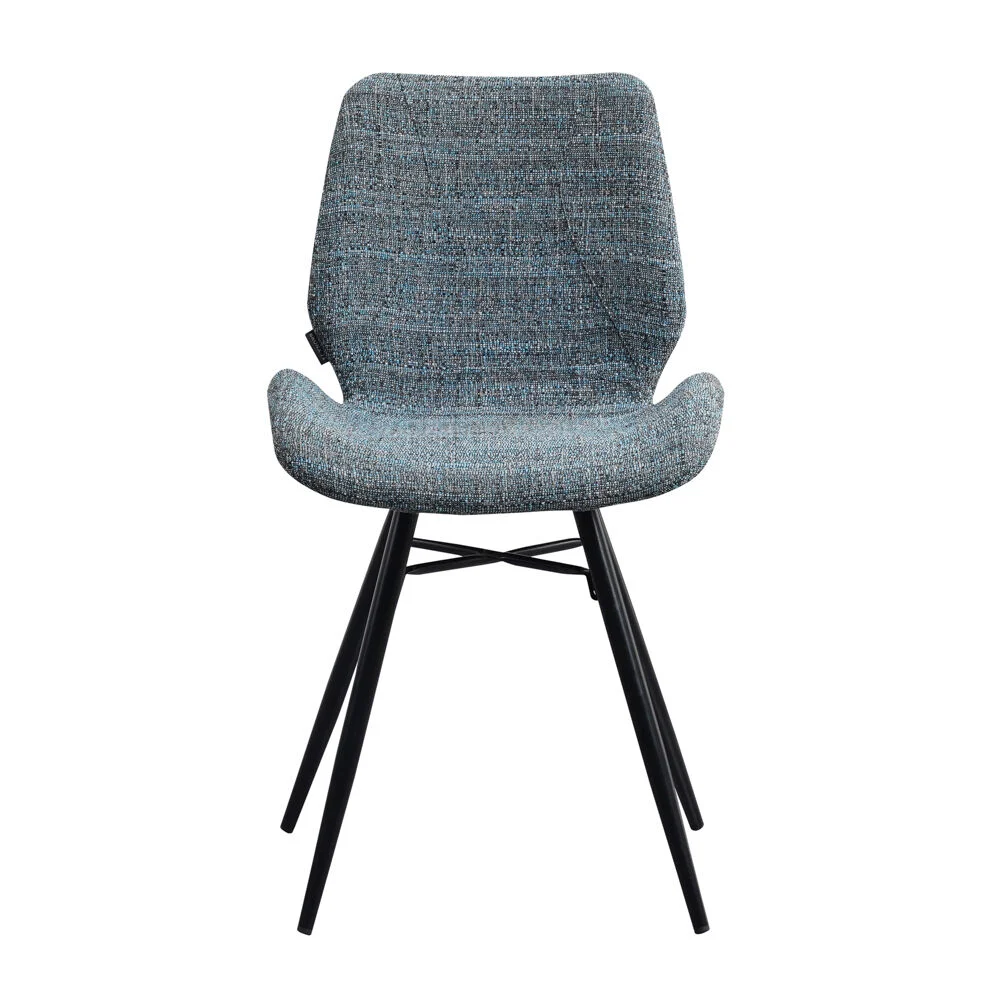 Stoel Bresine Chenille Blauw - Afbeelding 2