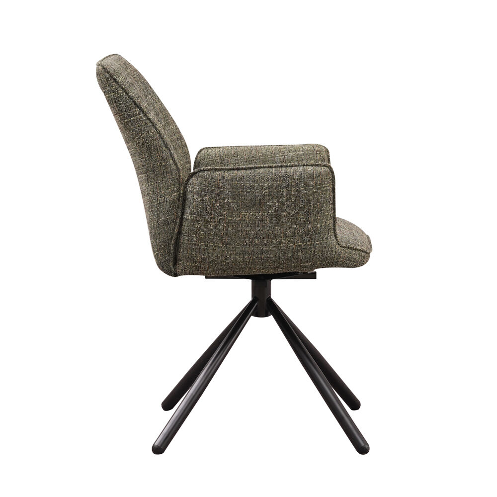 Stoel Reirnor Chenille Groen - Afbeelding 3
