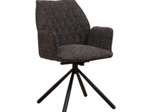 Stoel Haultio Chenille Zwart
