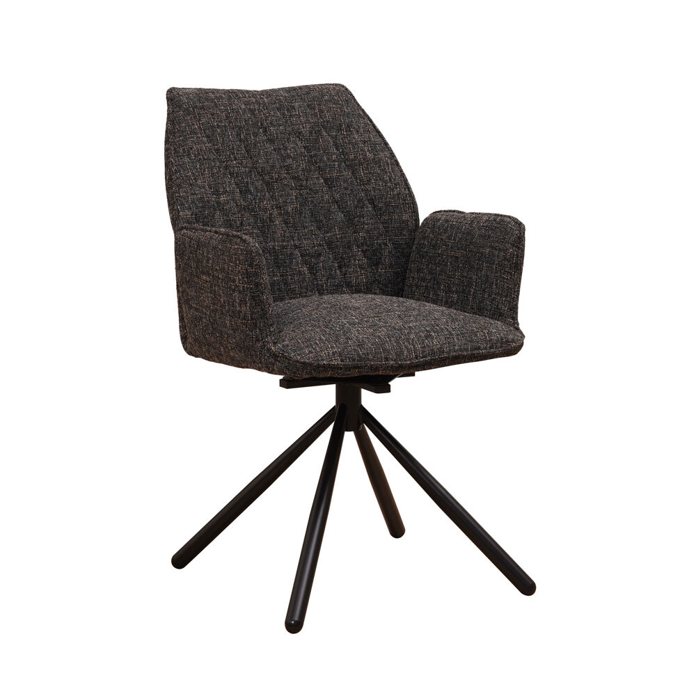 Stoel Haultio Chenille Zwart