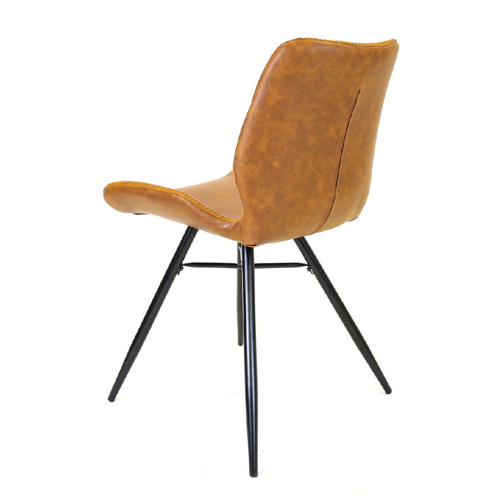 Stoel Flaastia Cognac - Afbeelding 4