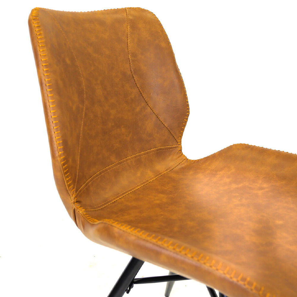 Stoel Flaastia Cognac - Afbeelding 6
