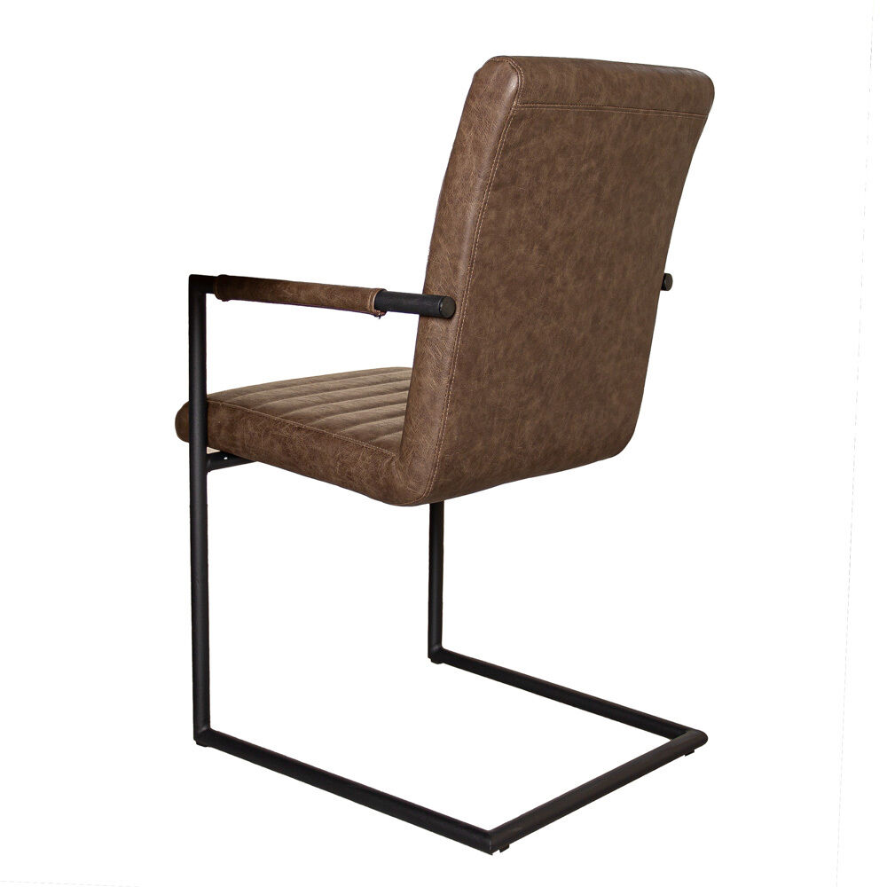 Stoel Soollund Taupe - Afbeelding 2