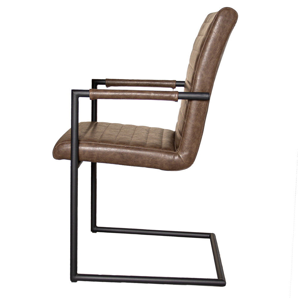 Stoel Soollund Taupe - Afbeelding 3