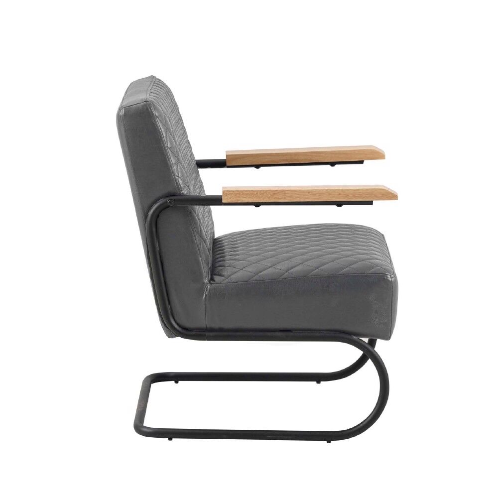 Fauteuil Trielvi Antraciet - Afbeelding 2