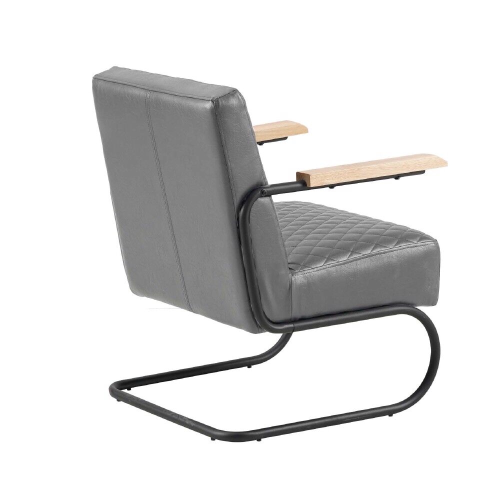 Fauteuil Trielvi Antraciet - Afbeelding 4